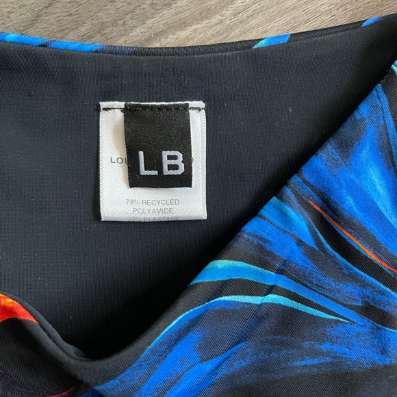 Louisa Ballou Floral Long-Sleeve Caftan and Bikini Set - Picture 15 of 15